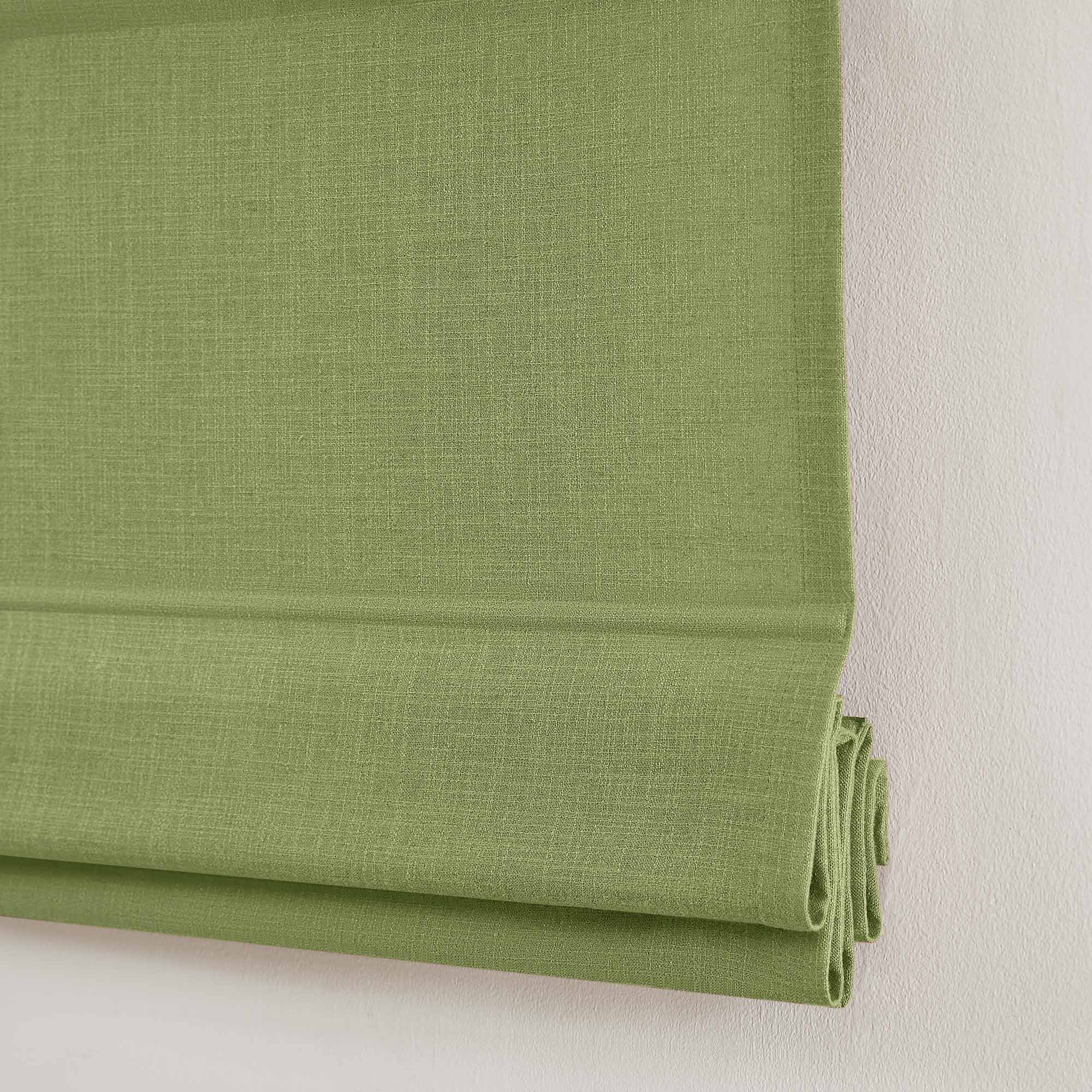 Elvonaeoly Custom Linen Roman Shades