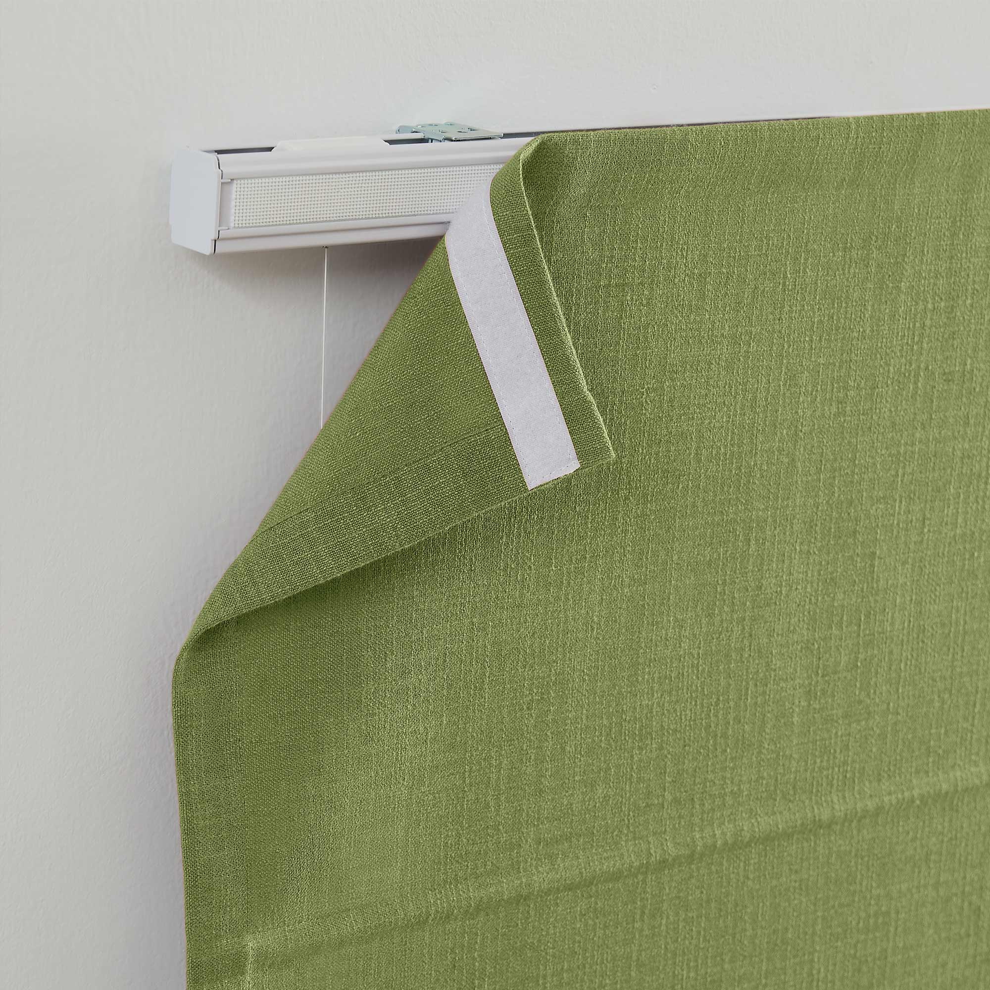 Elvonaeoly Custom Linen Roman Shades