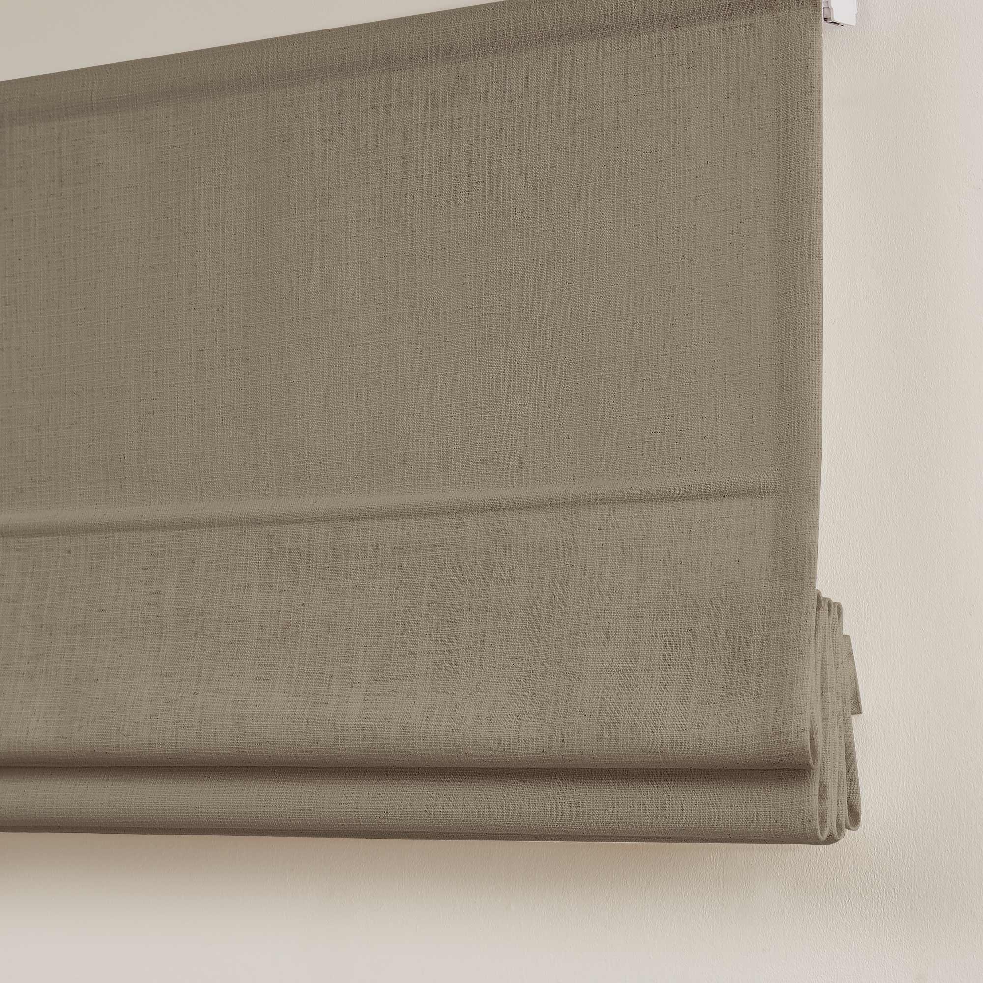 Elvonaeoly Custom Linen Roman Shades