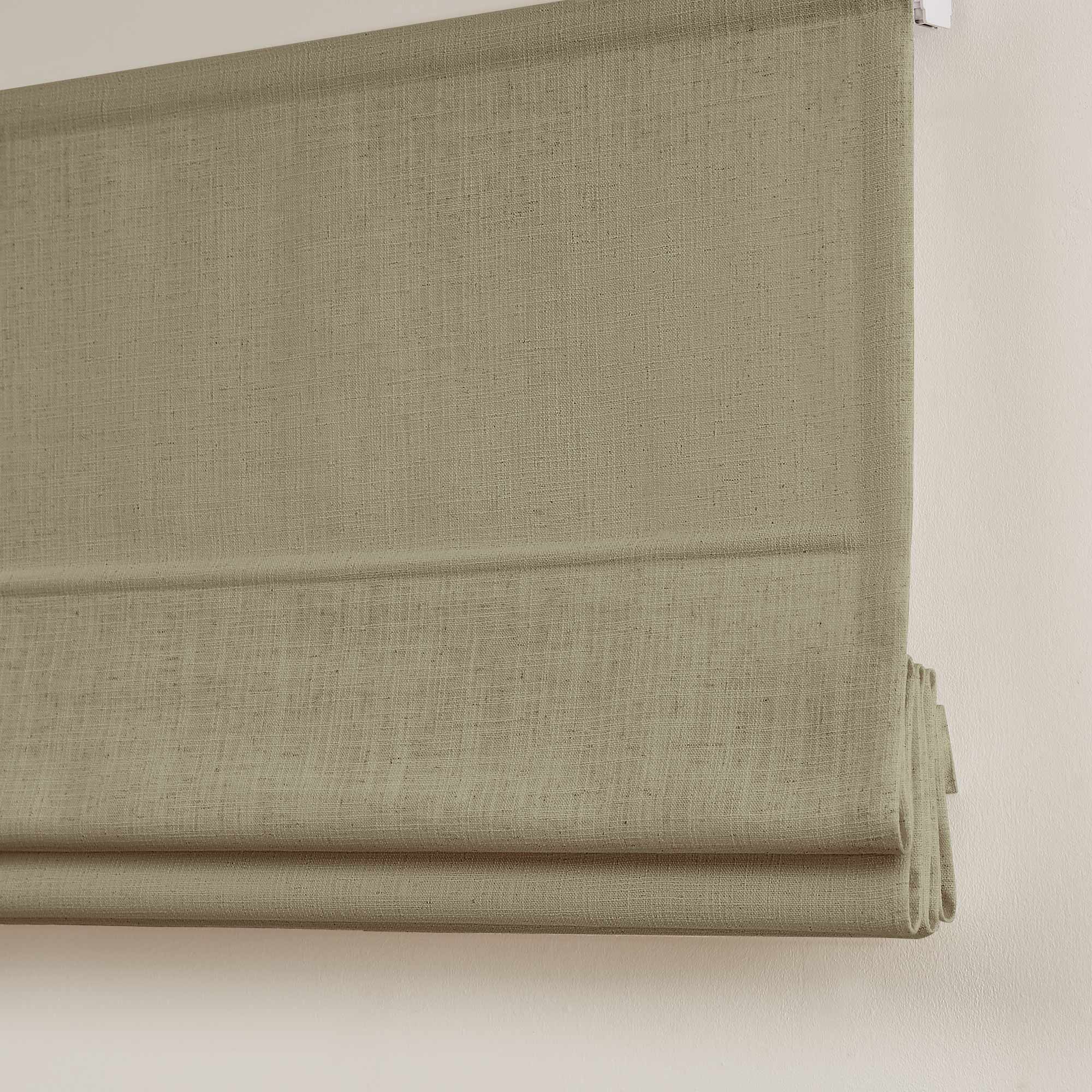 Elvonaeoly Custom Linen Roman Shades