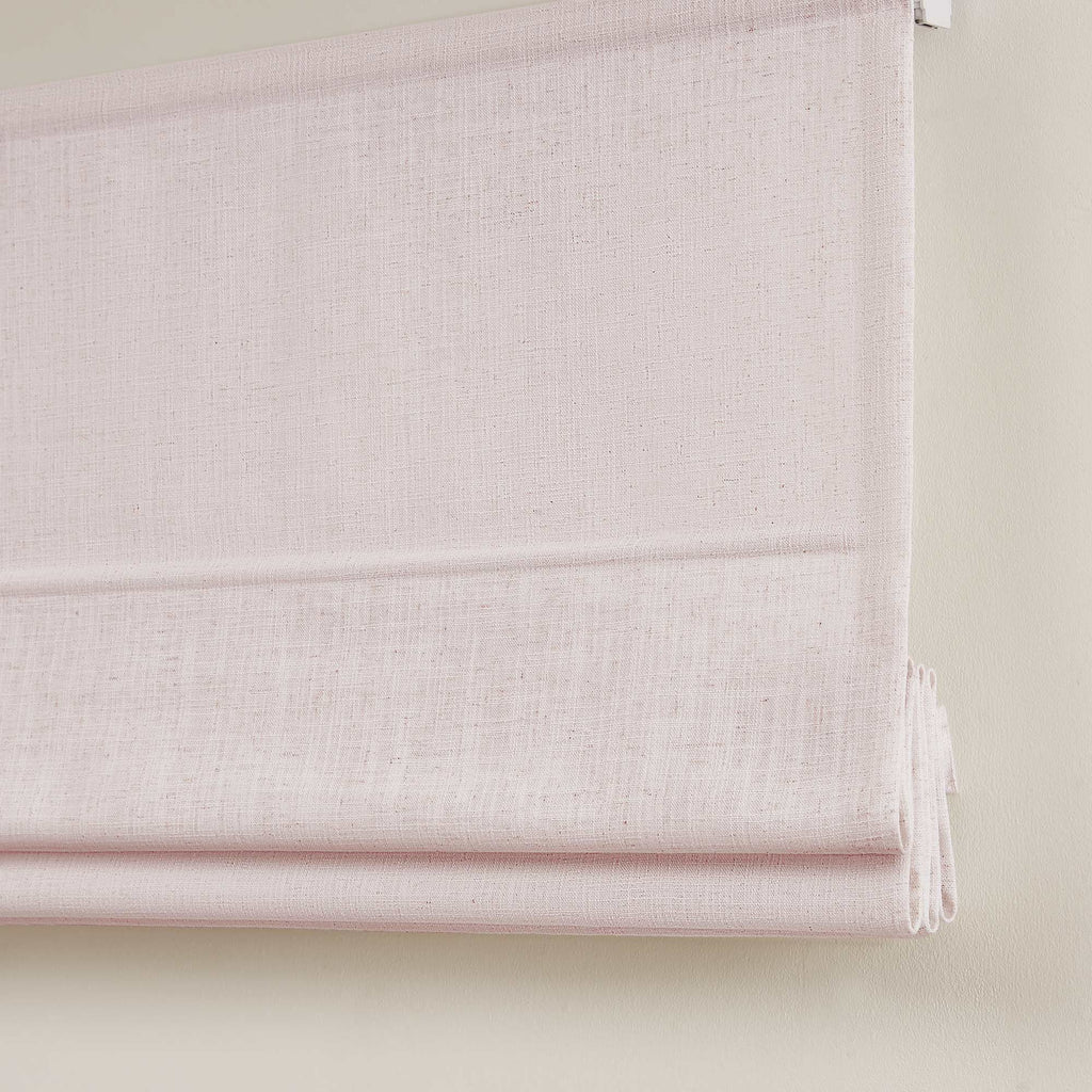 Elvonaeoly Custom Linen Roman Shades