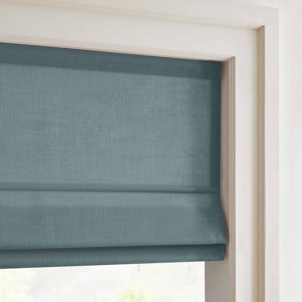 Elvonaeoly Custom Linen Roman Shades