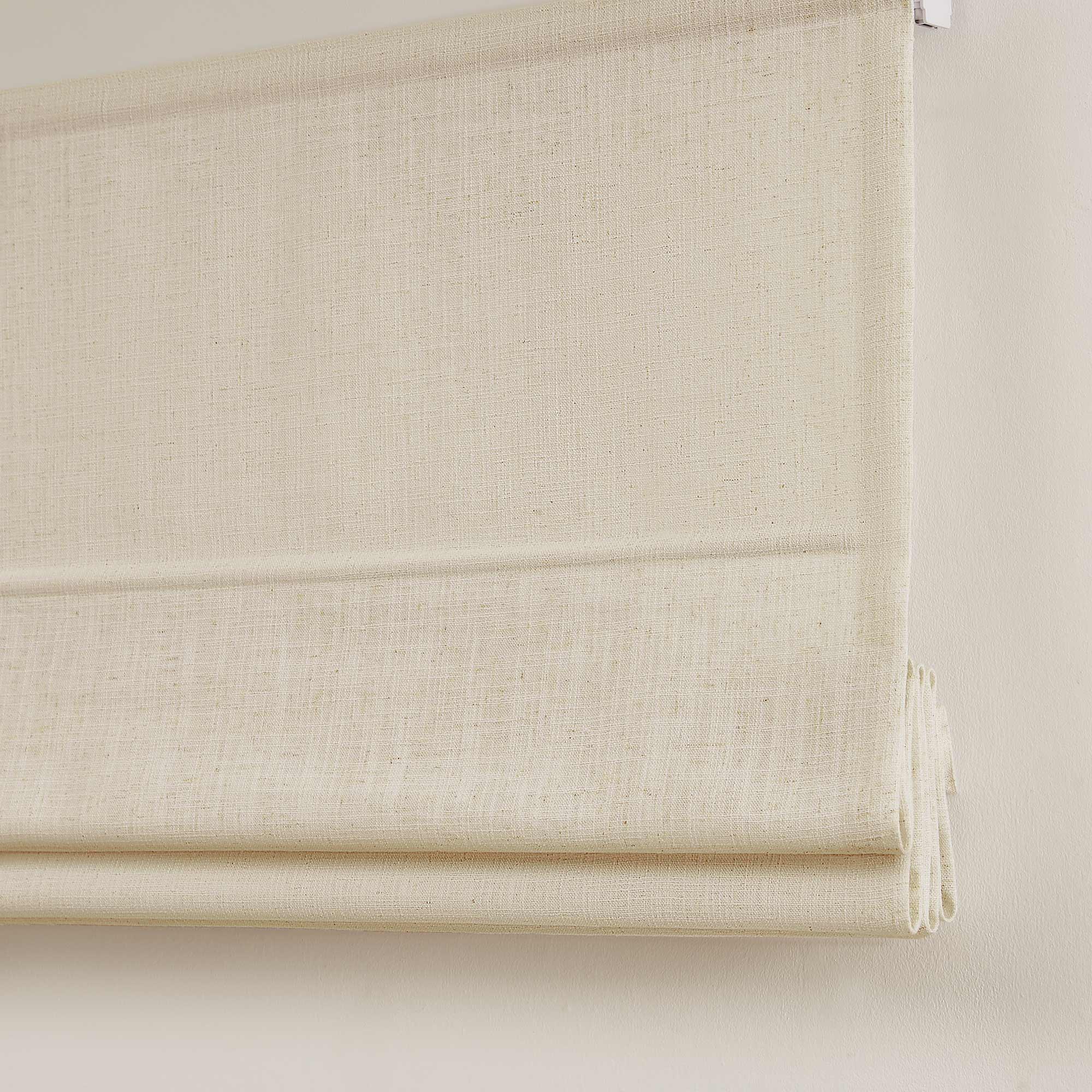 Elvonaeoly Custom Linen Roman Shades