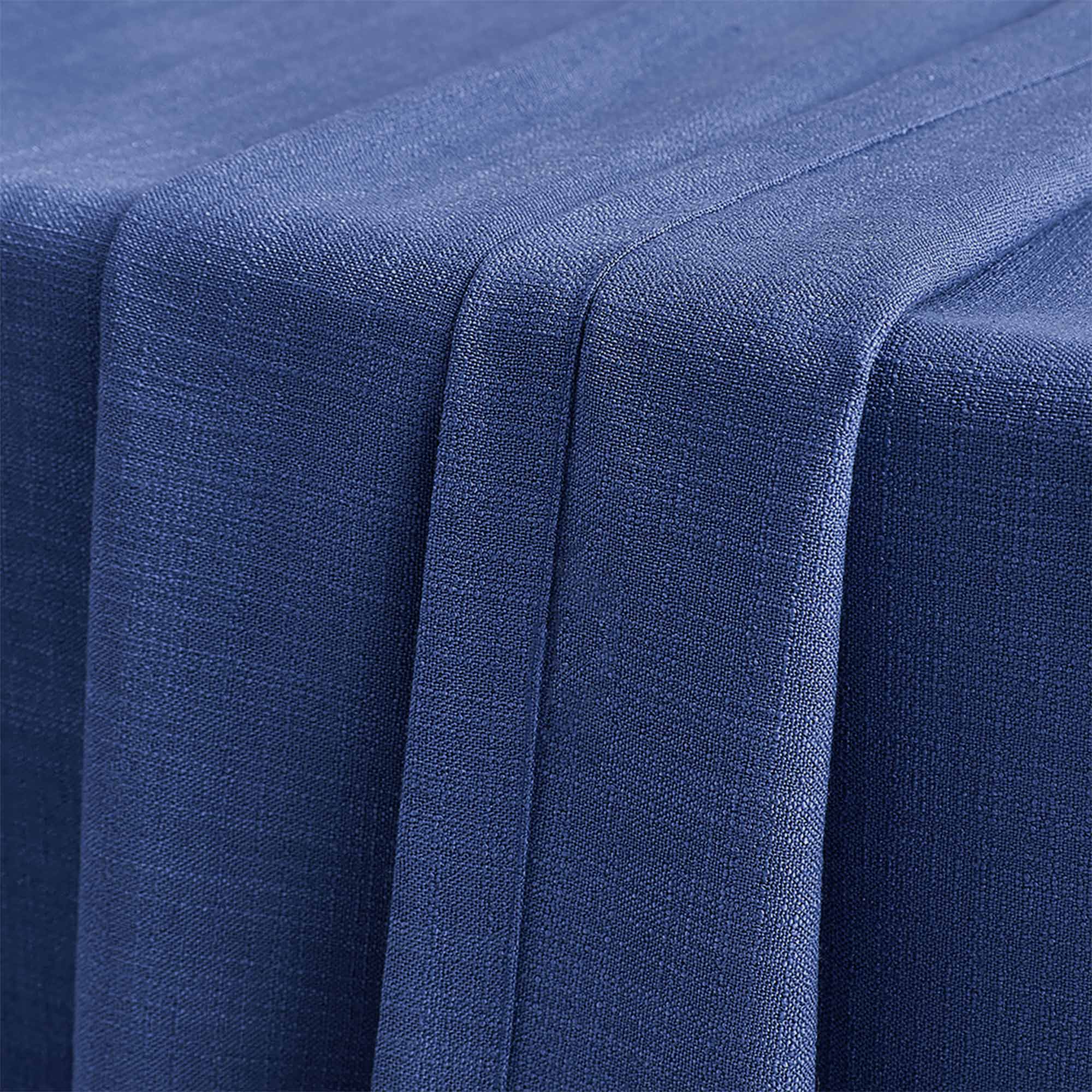 Elvonaeoly Linen Blend Curtains