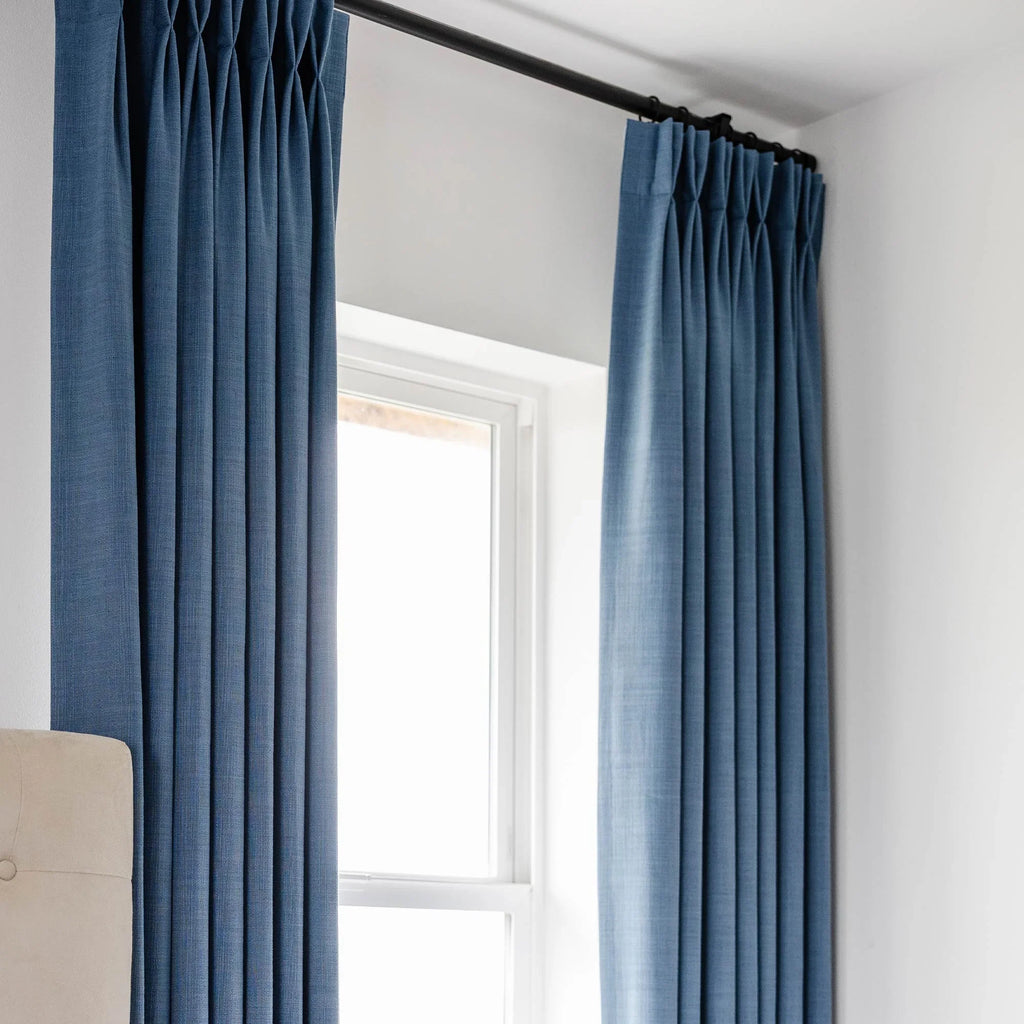 Elvonaeoly Linen Blend Curtains