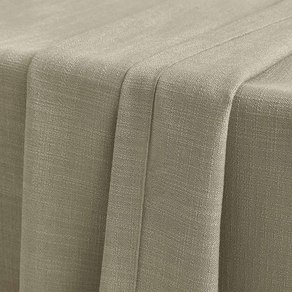 Elvonaeoly Linen Blend Curtains