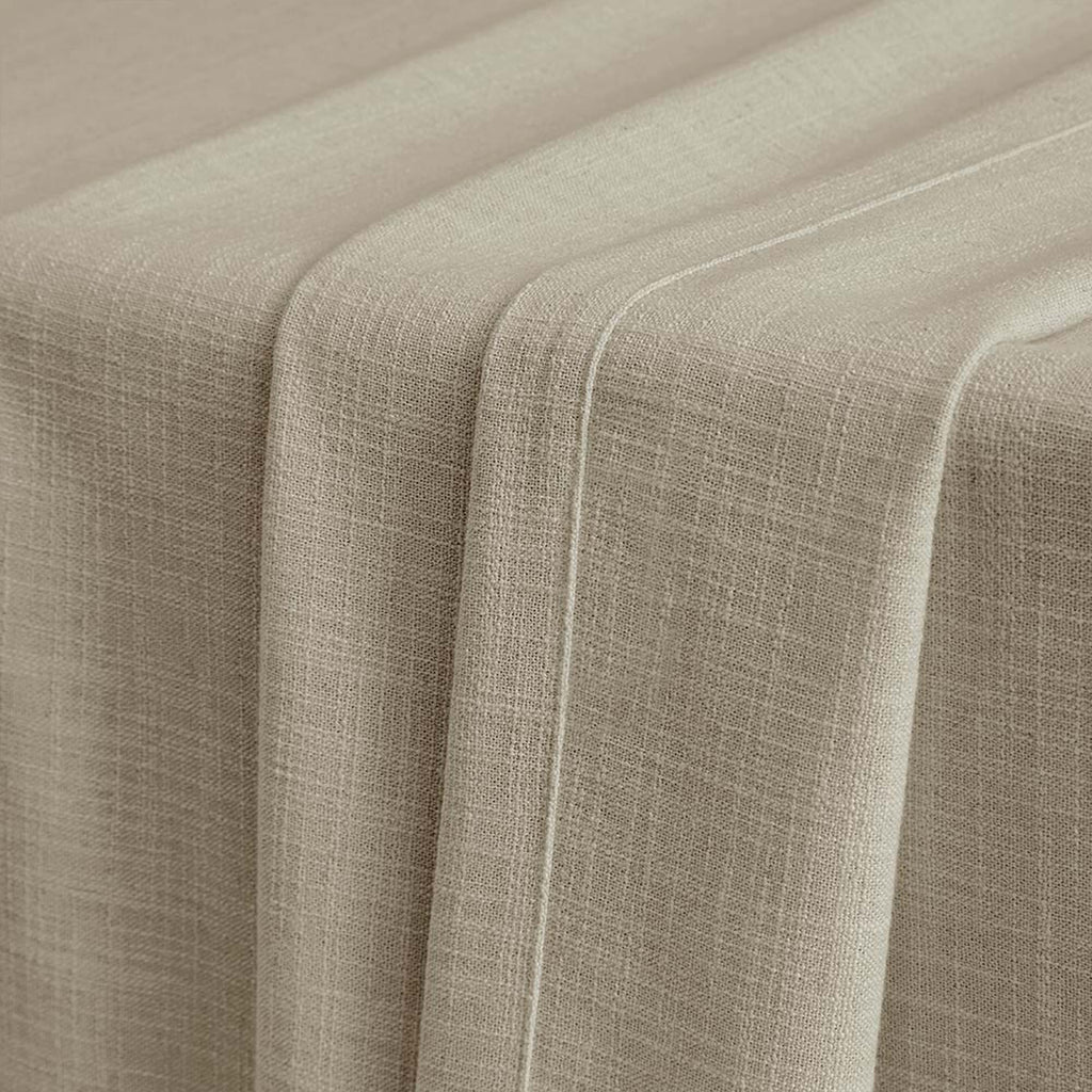 Elvonaeoly Linen Blend Curtains