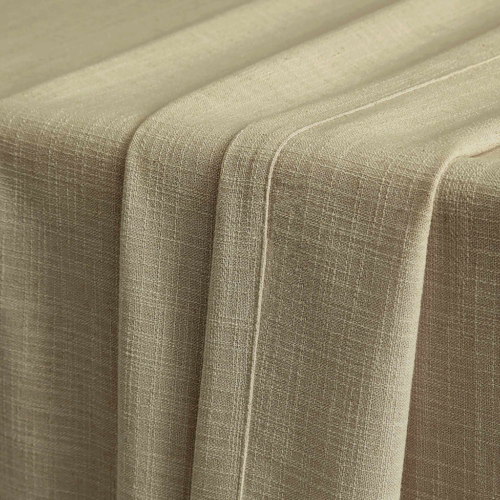 Elvonaeoly Linen Blend Curtains