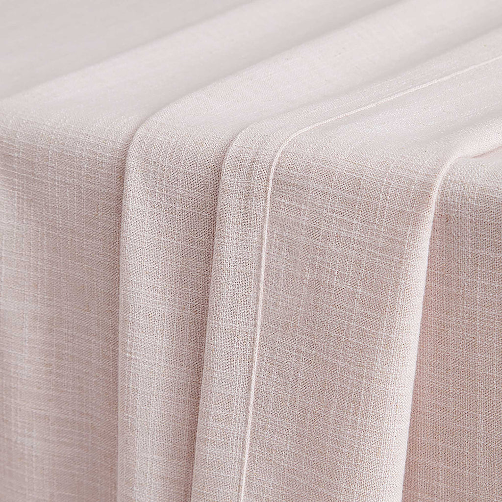 Elvonaeoly Linen Blend Curtains