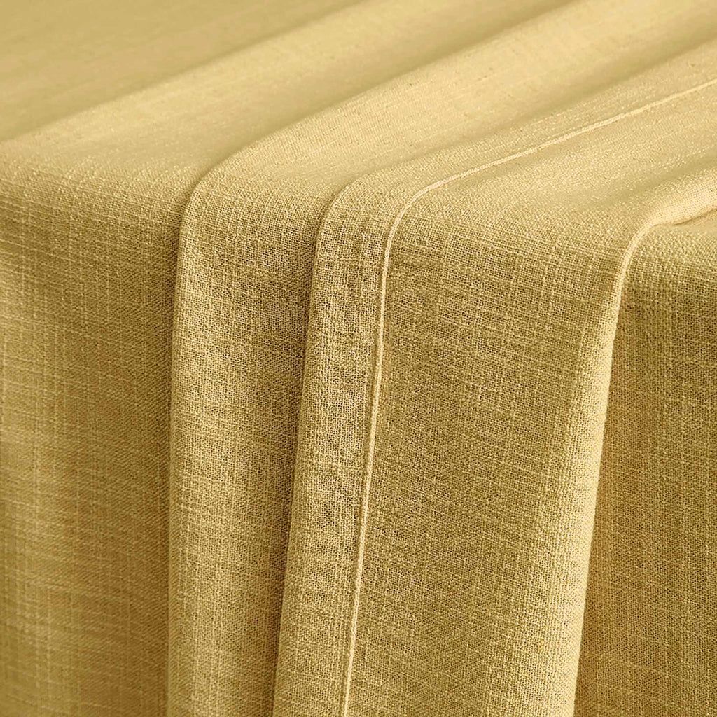 Elvonaeoly Linen Blend Curtains