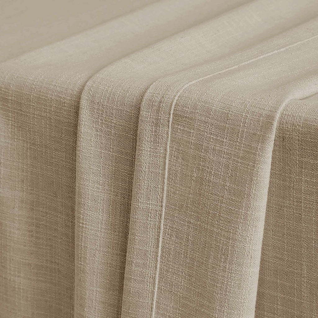Elvonaeoly Linen Blend Curtains