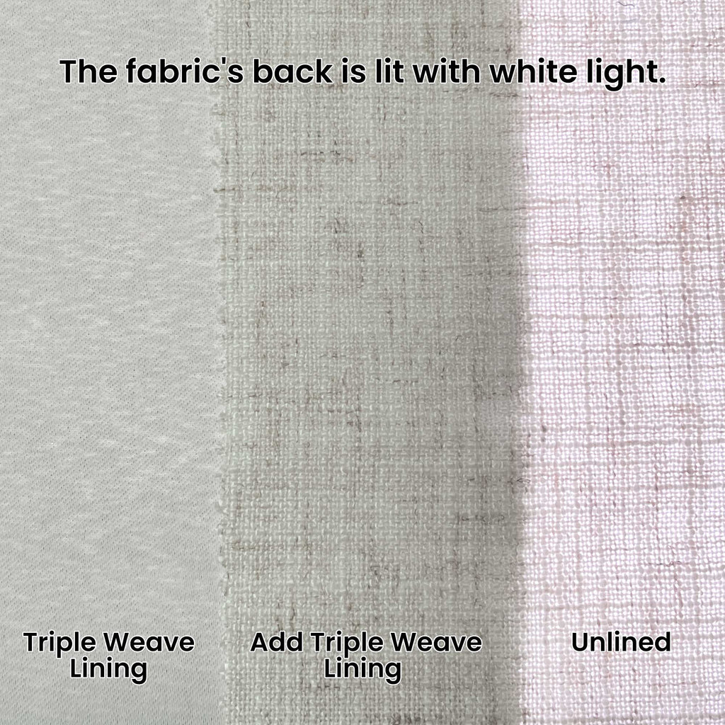 Elvonaeoly Linen Blend Curtains