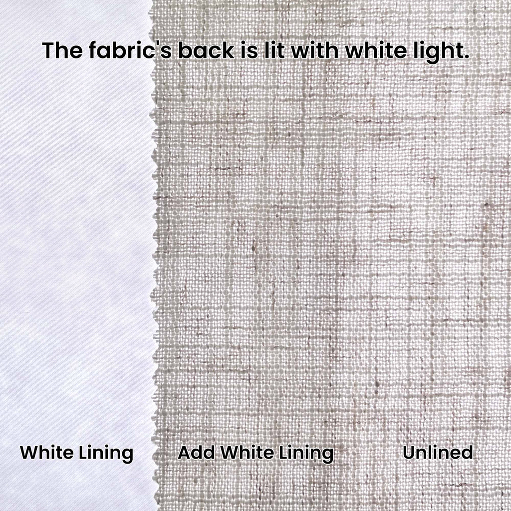 Elvonaeoly Linen Blend Curtains