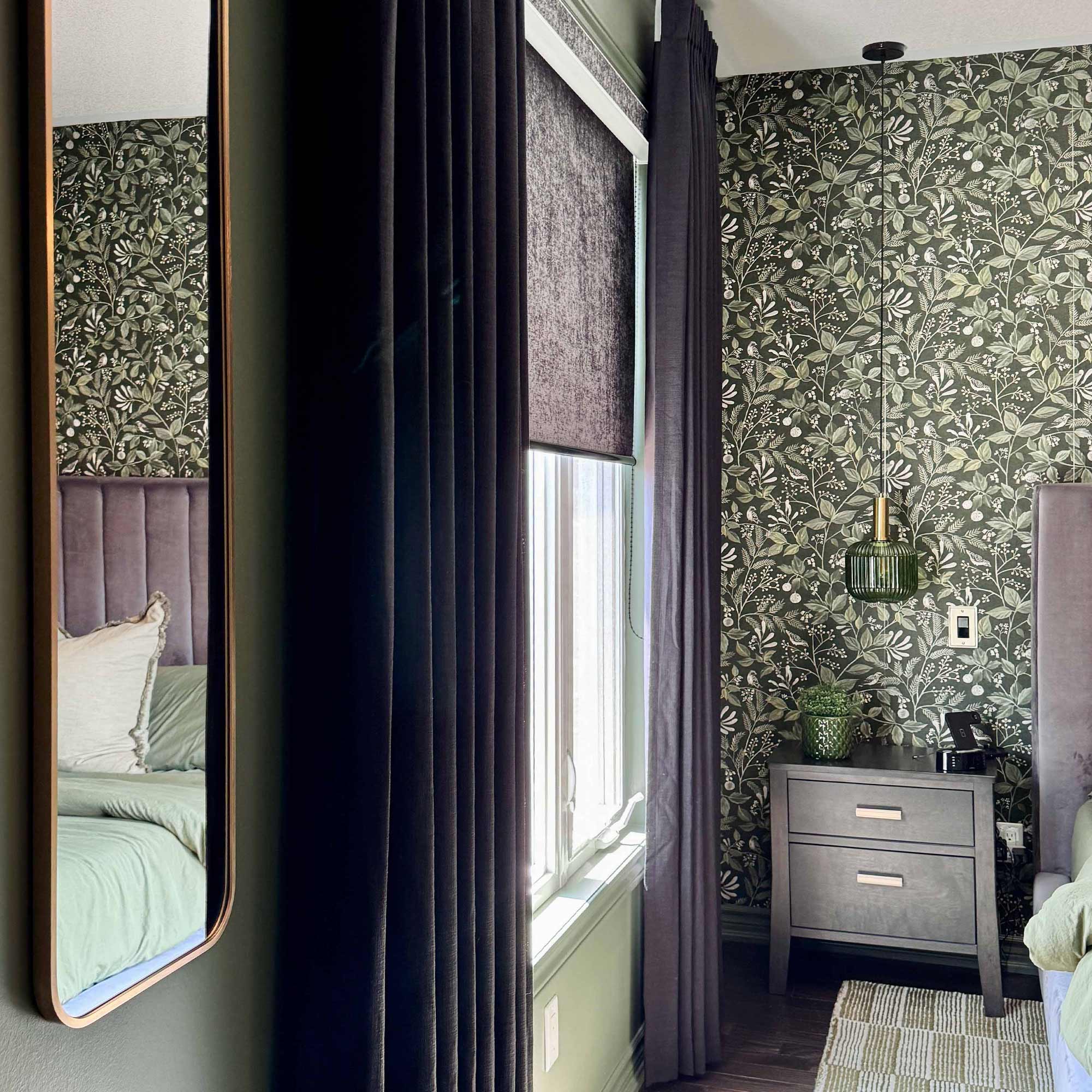 Elvonaeoly Linen Blend Curtains