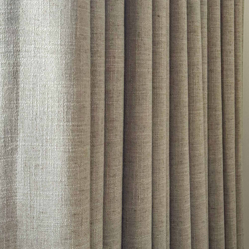 Elvonaeoly Linen Blend Curtains