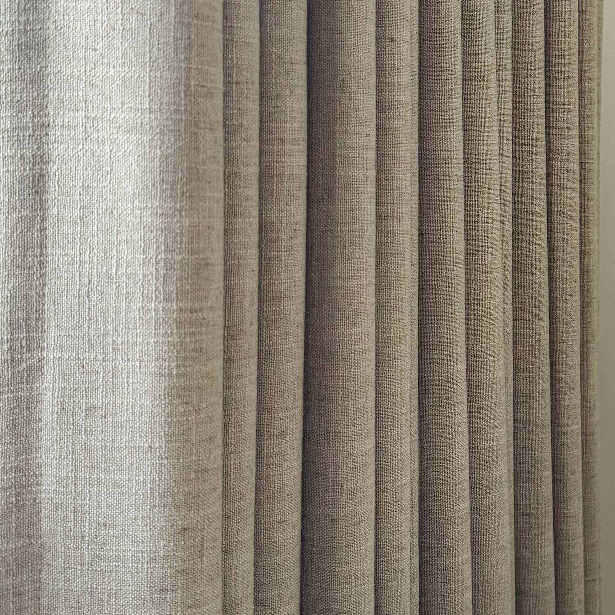 Elvonaeoly Linen Blend Curtains