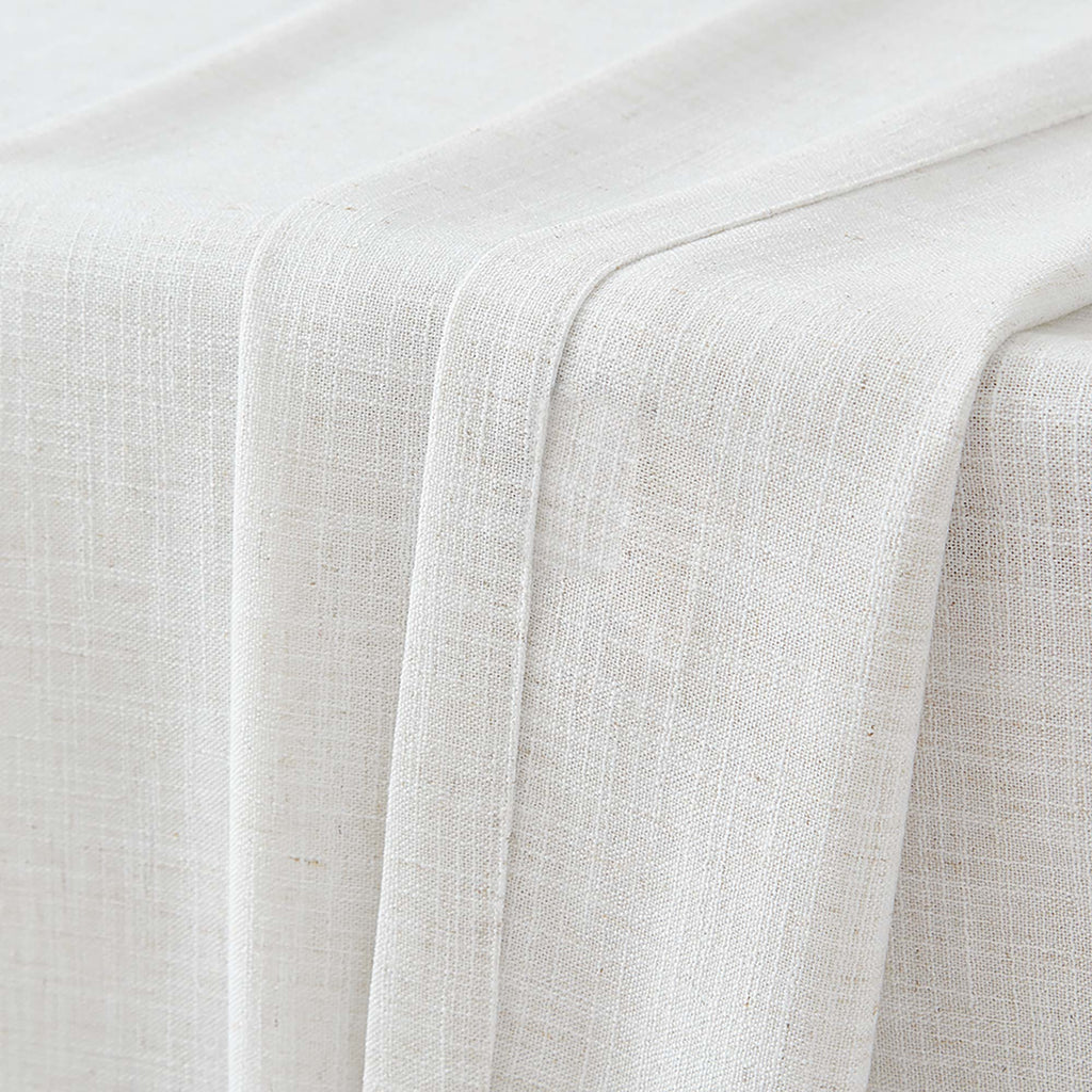 Elvonaeoly Linen Blend Curtains