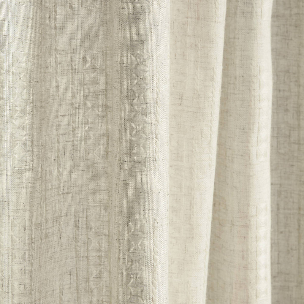 Elvonaeoly Bohemian Semi Sheer Curtains