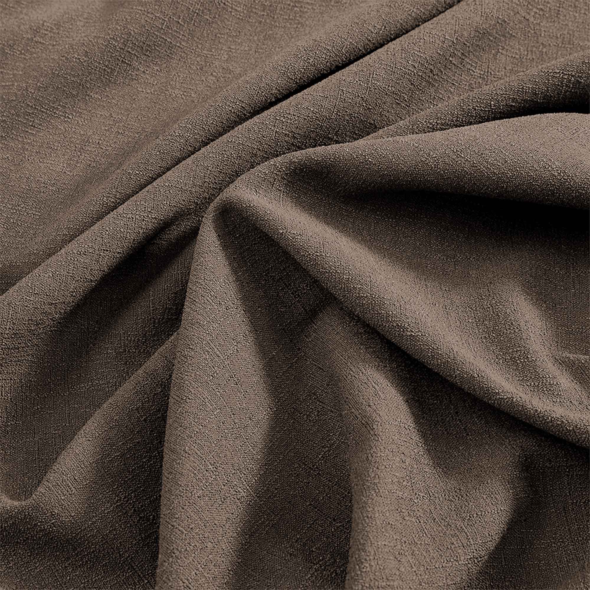 Elvonaeoly Cross Linen Texture Curtains