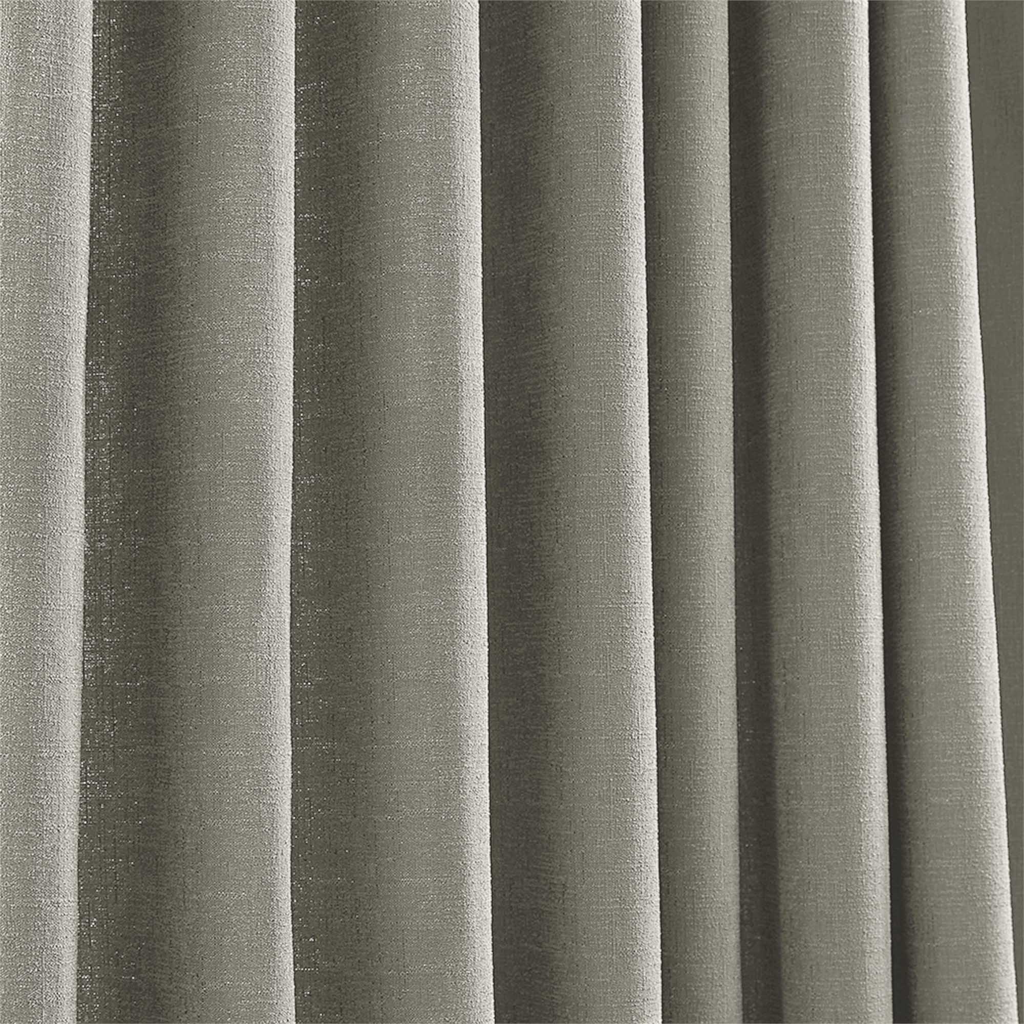 Elvonaeoly Cross Linen Texture Curtains