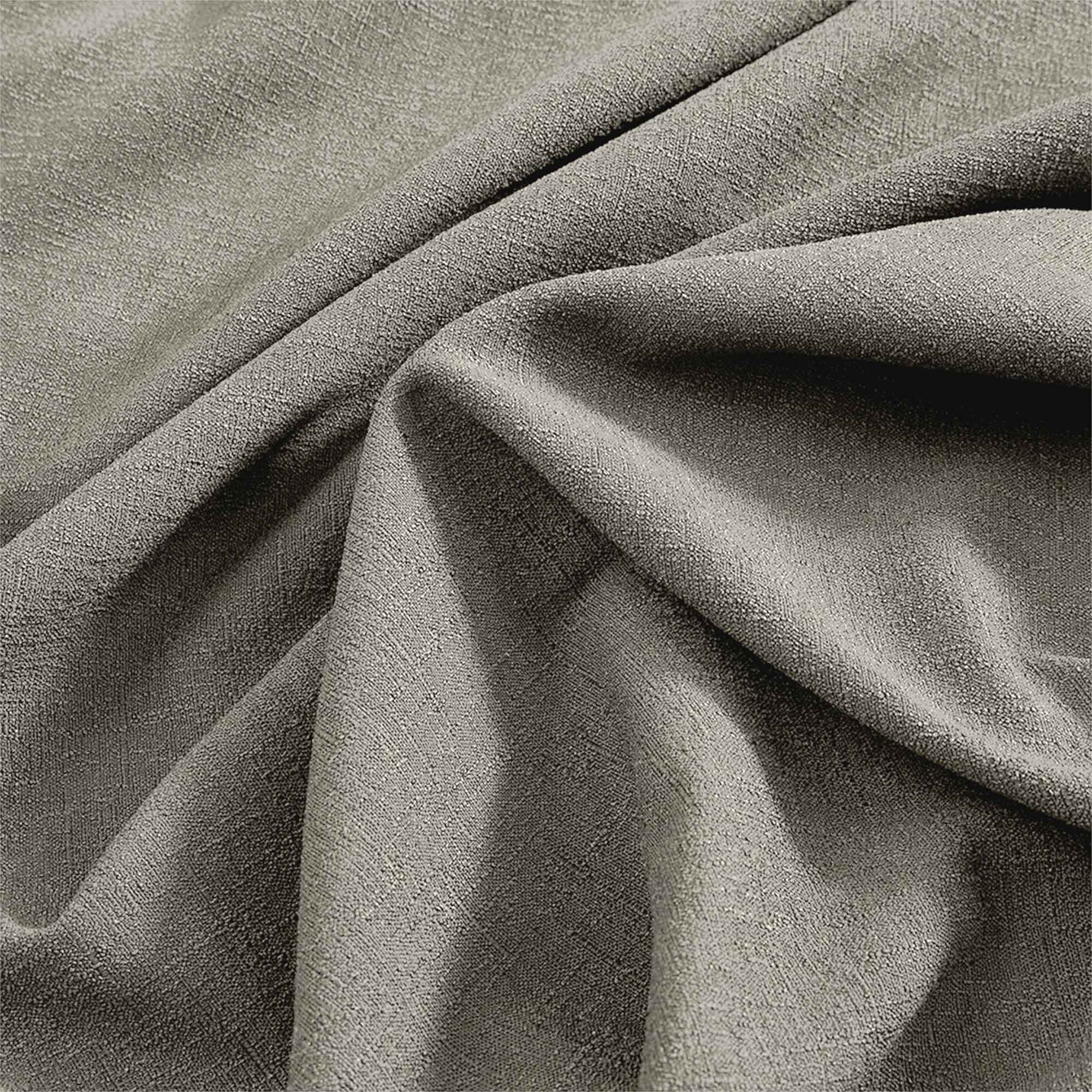 Elvonaeoly Cross Linen Texture Curtains