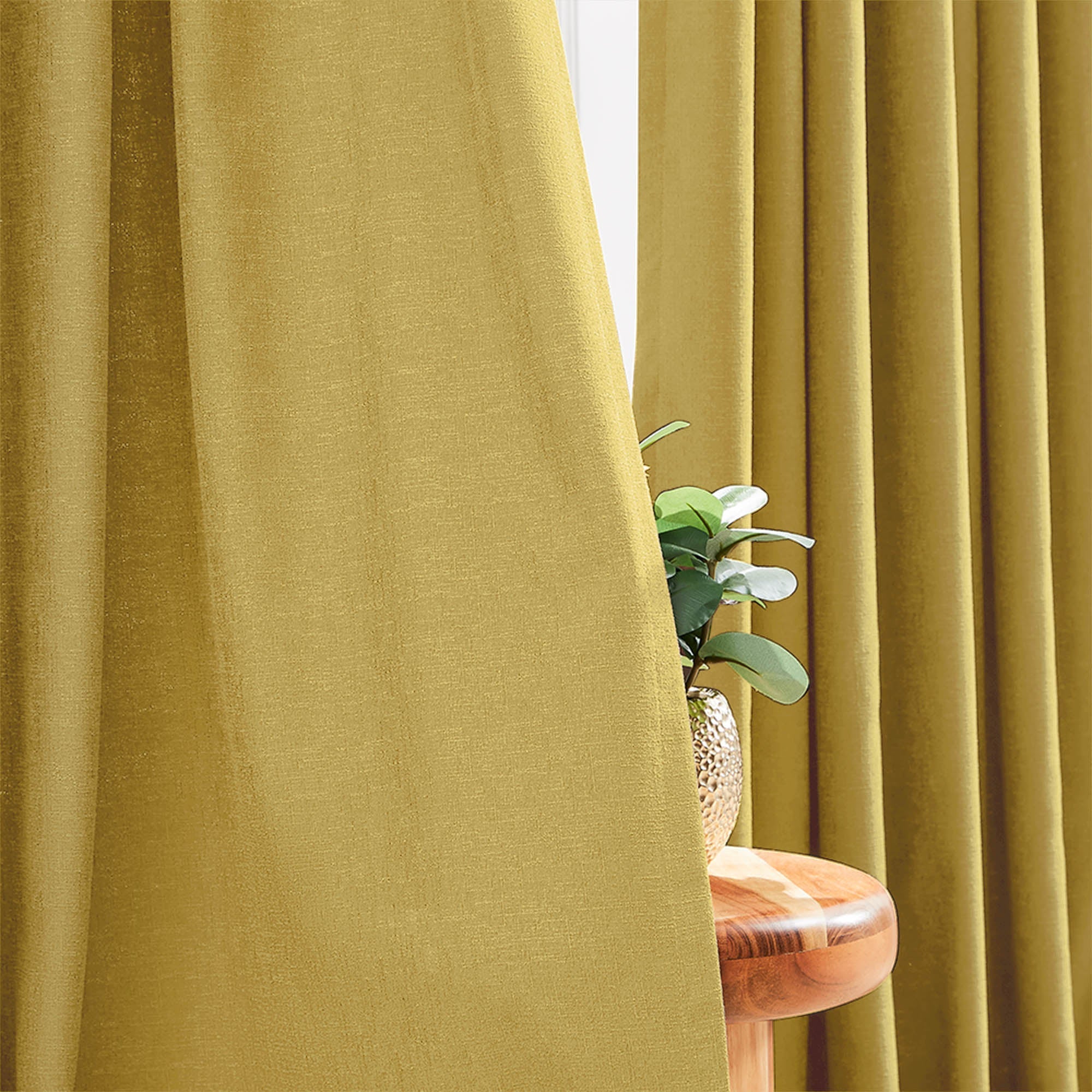 Elvonaeoly Cross Linen Texture Curtains