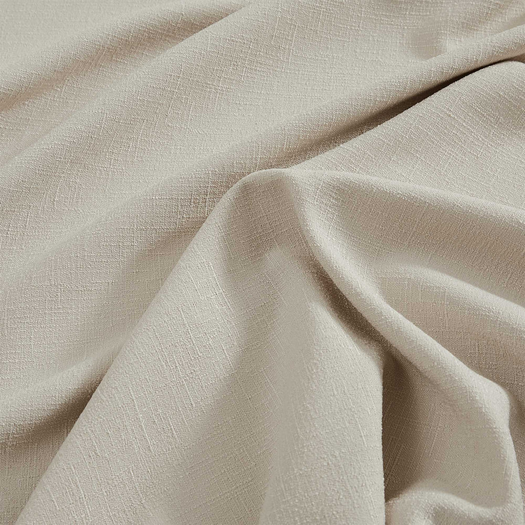 Elvonaeoly Cross Linen Texture Curtains