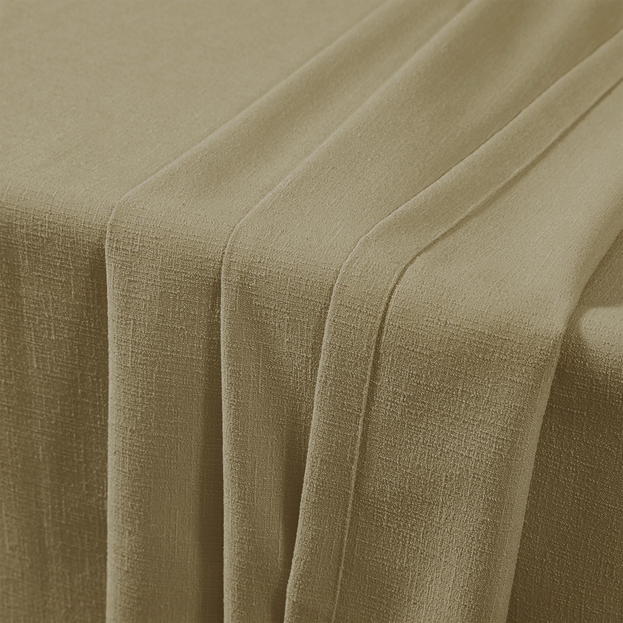 Elvonaeoly Cross Linen Texture Curtains