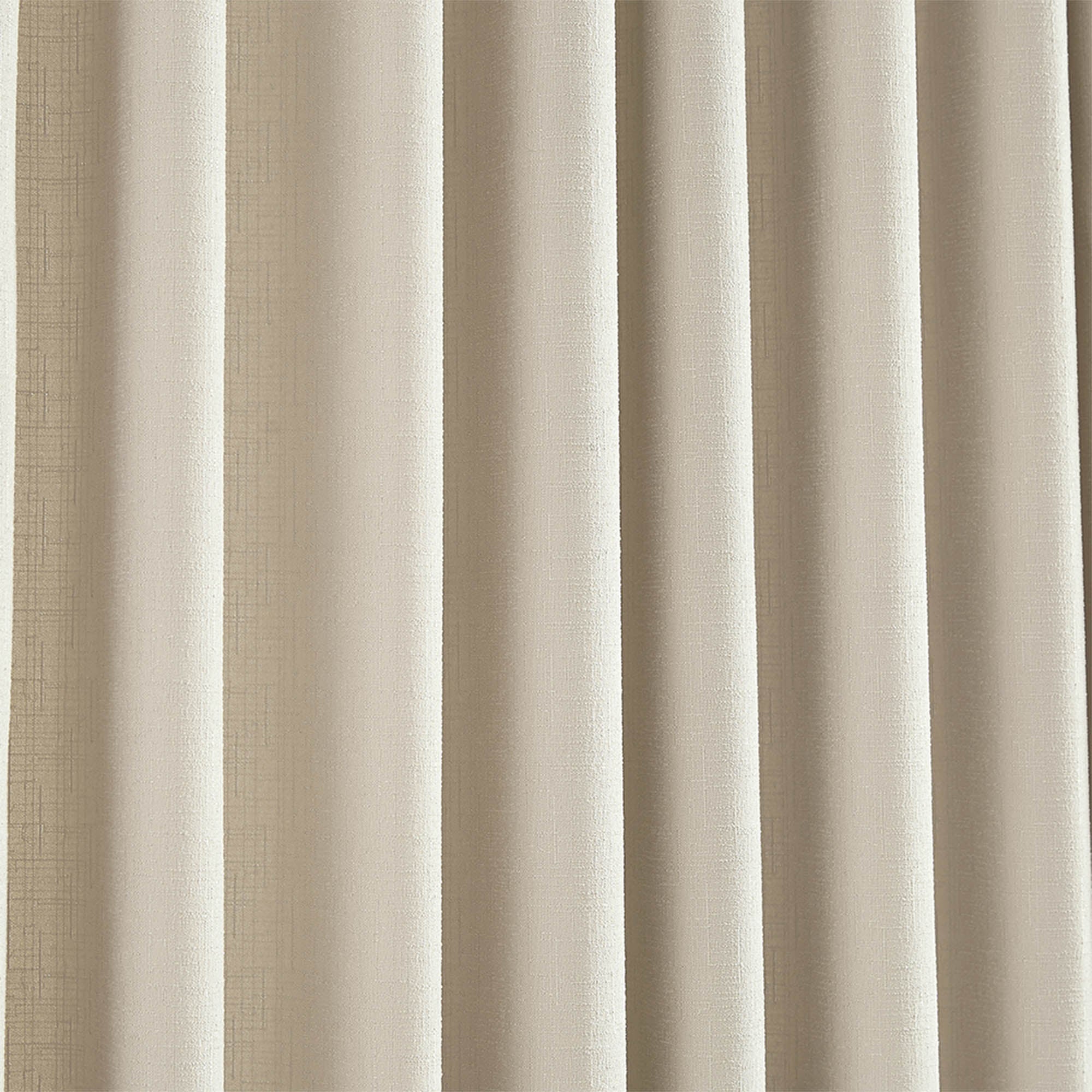 Elvonaeoly Cross Linen Texture Curtains