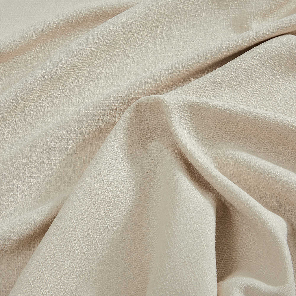 Elvonaeoly Cross Linen Texture Curtains