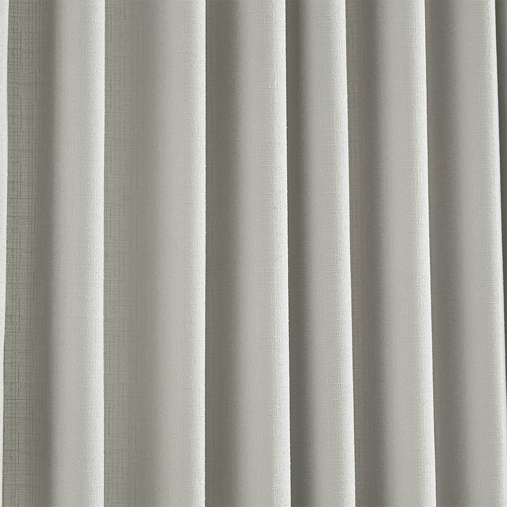 Elvonaeoly Cross Linen Texture Curtains