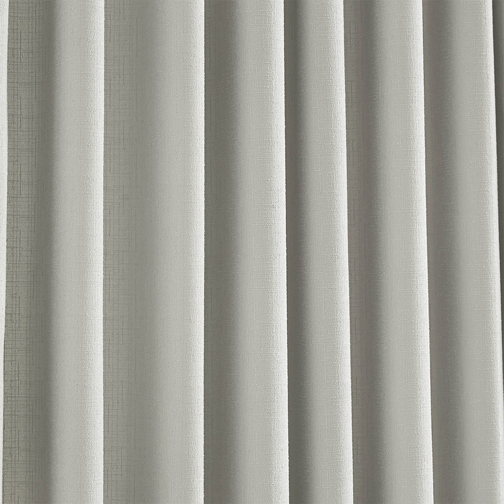 Elvonaeoly Cross Linen Texture Curtains