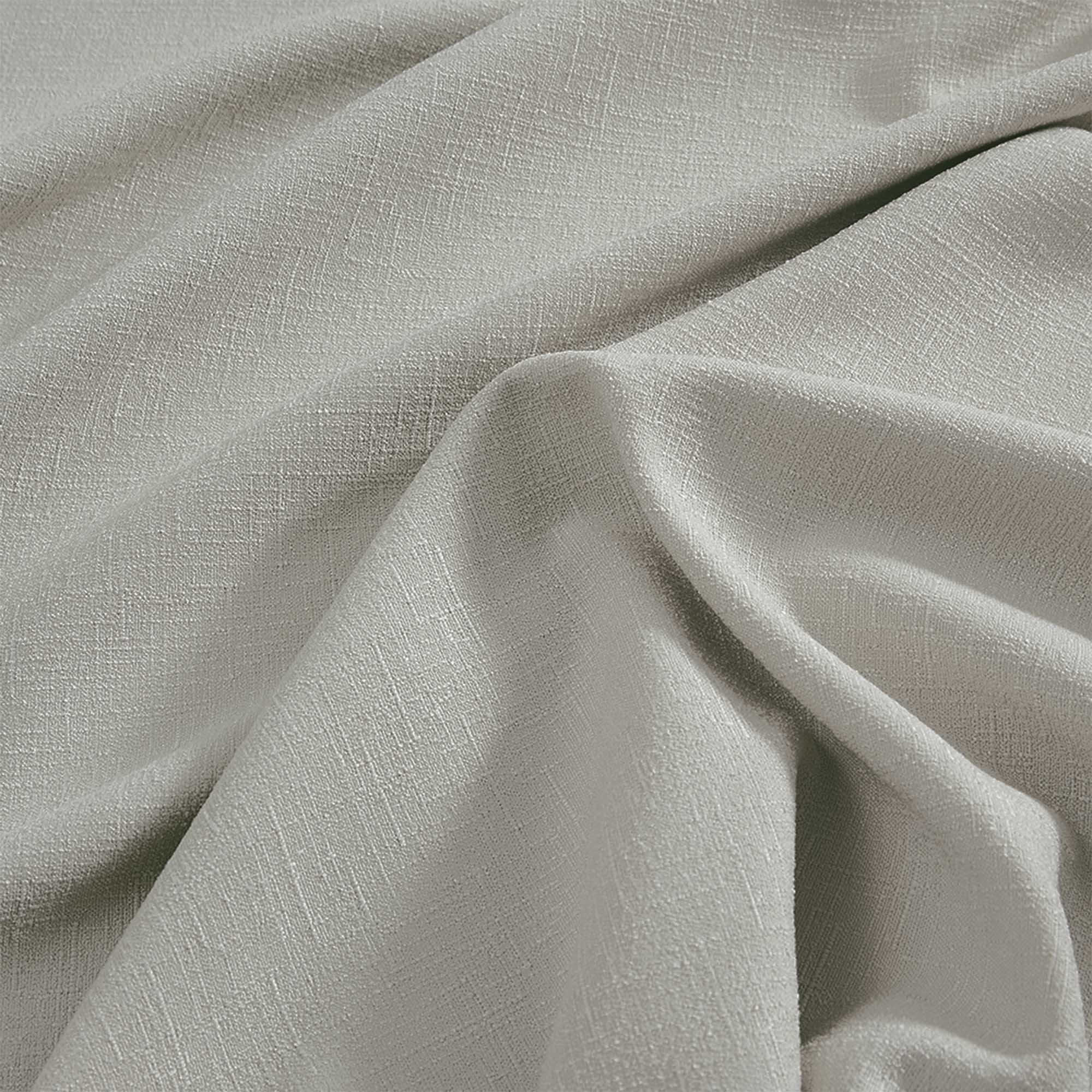 Elvonaeoly Cross Linen Texture Curtains