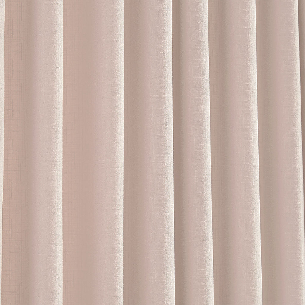 Elvonaeoly Cross Linen Texture Curtains