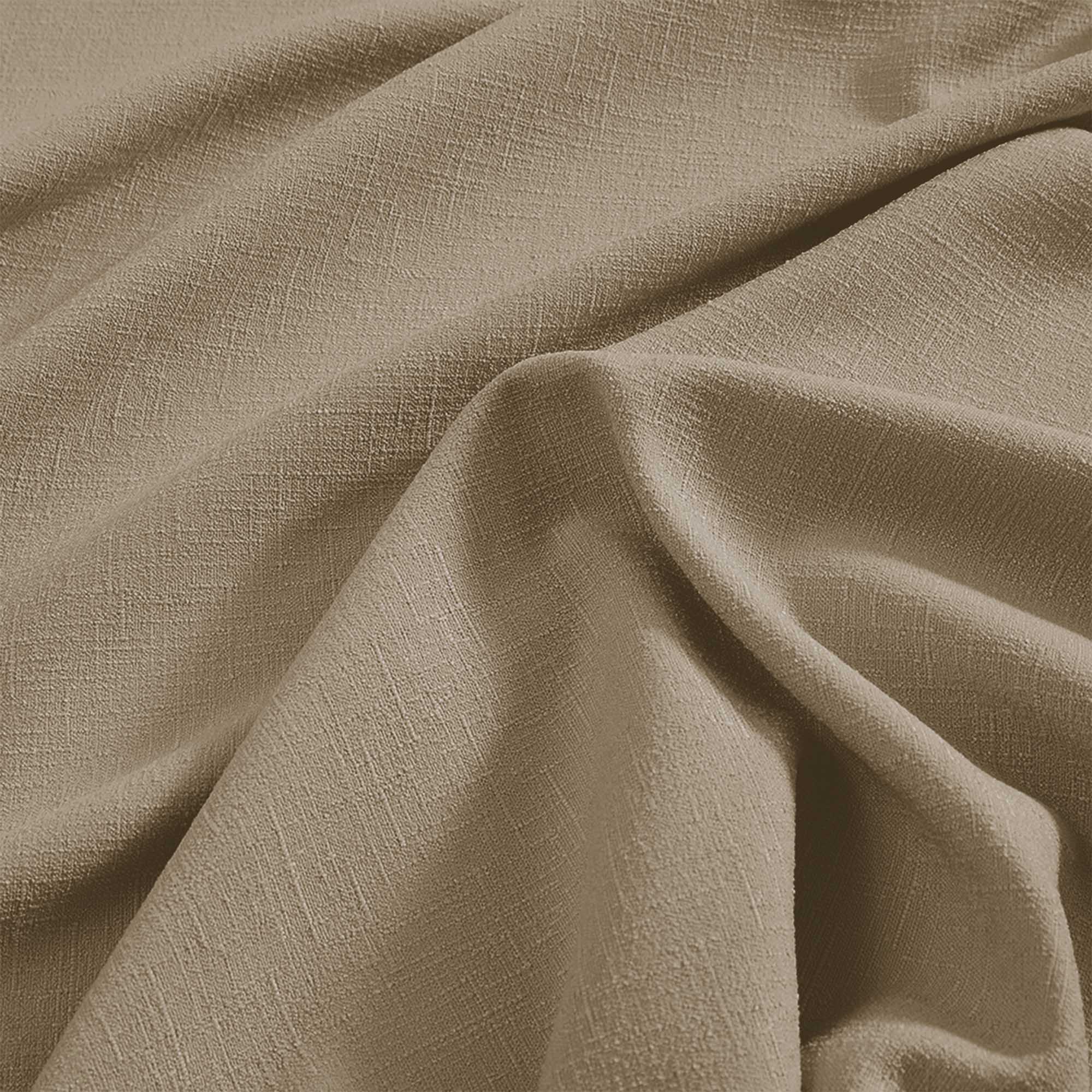 Elvonaeoly Cross Linen Texture Curtains