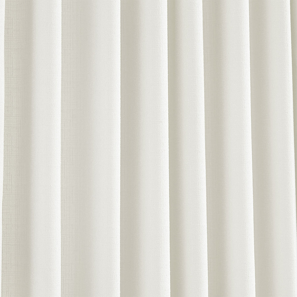Elvonaeoly Cross Linen Texture Curtains