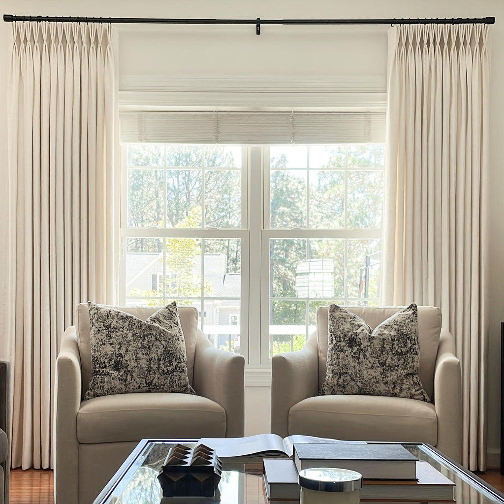 Elvonaeoly Heavyweight Linen Curtains