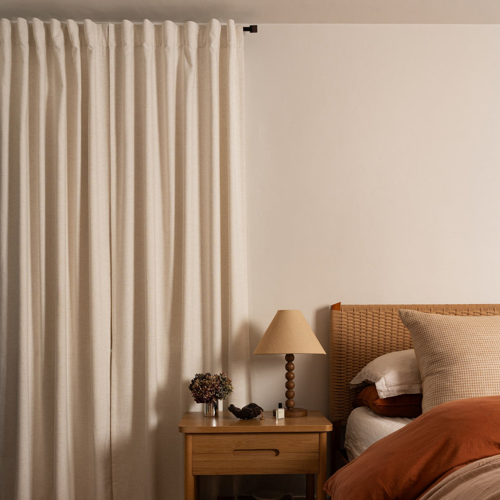 Elvonaeoly Heavyweight Linen Curtains