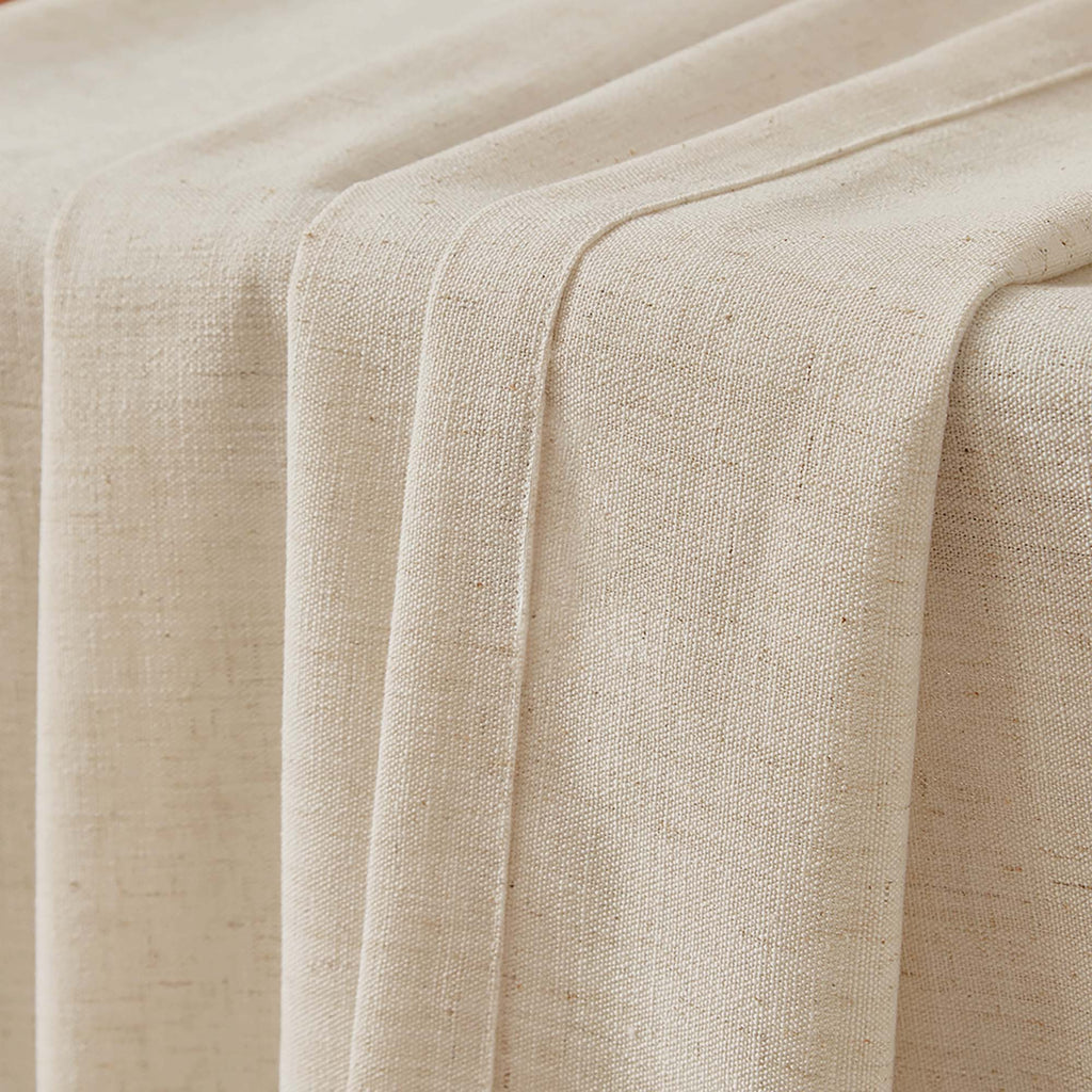 Elvonaeoly Heavyweight Linen Curtains