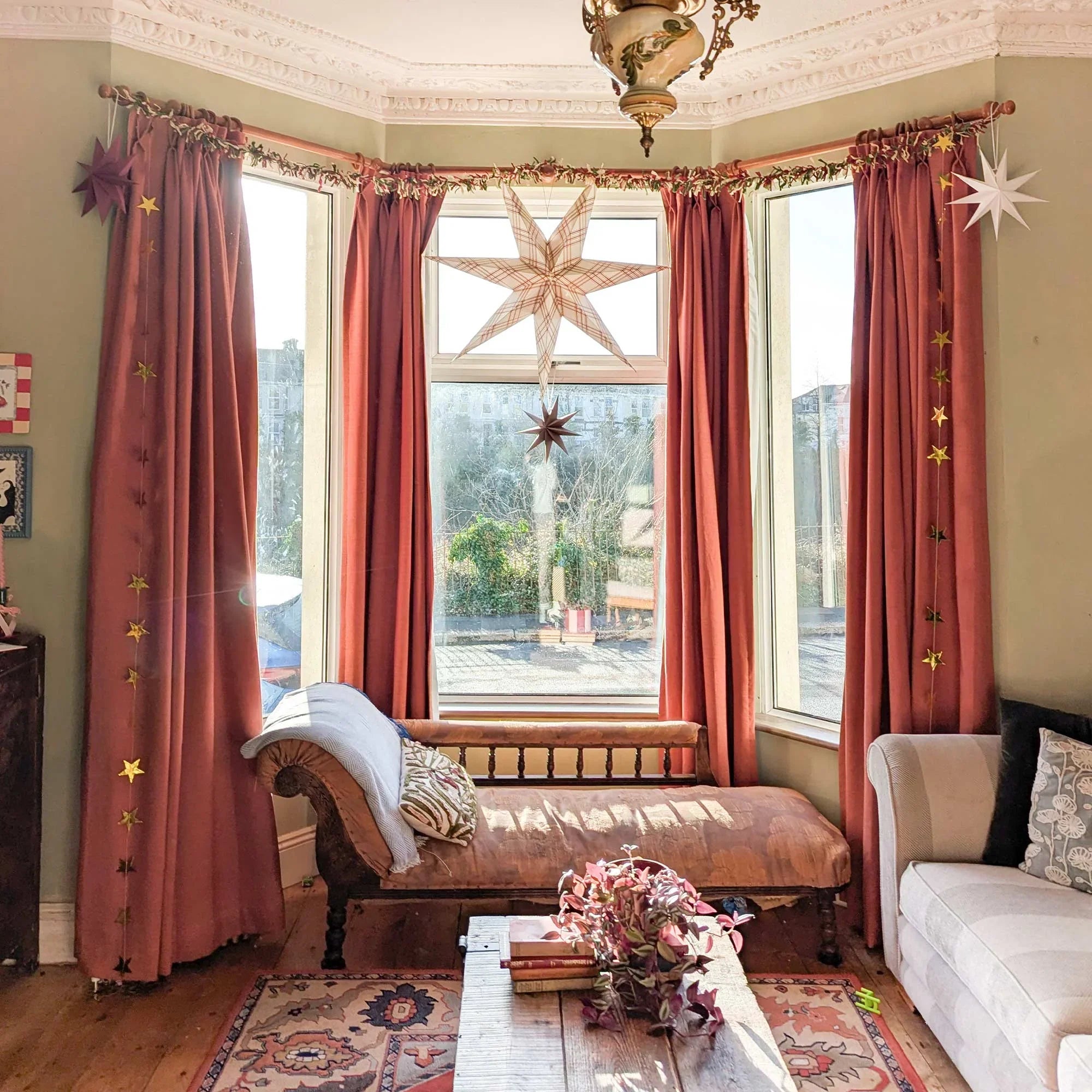Elvonaeoly Heavyweight Linen Curtains