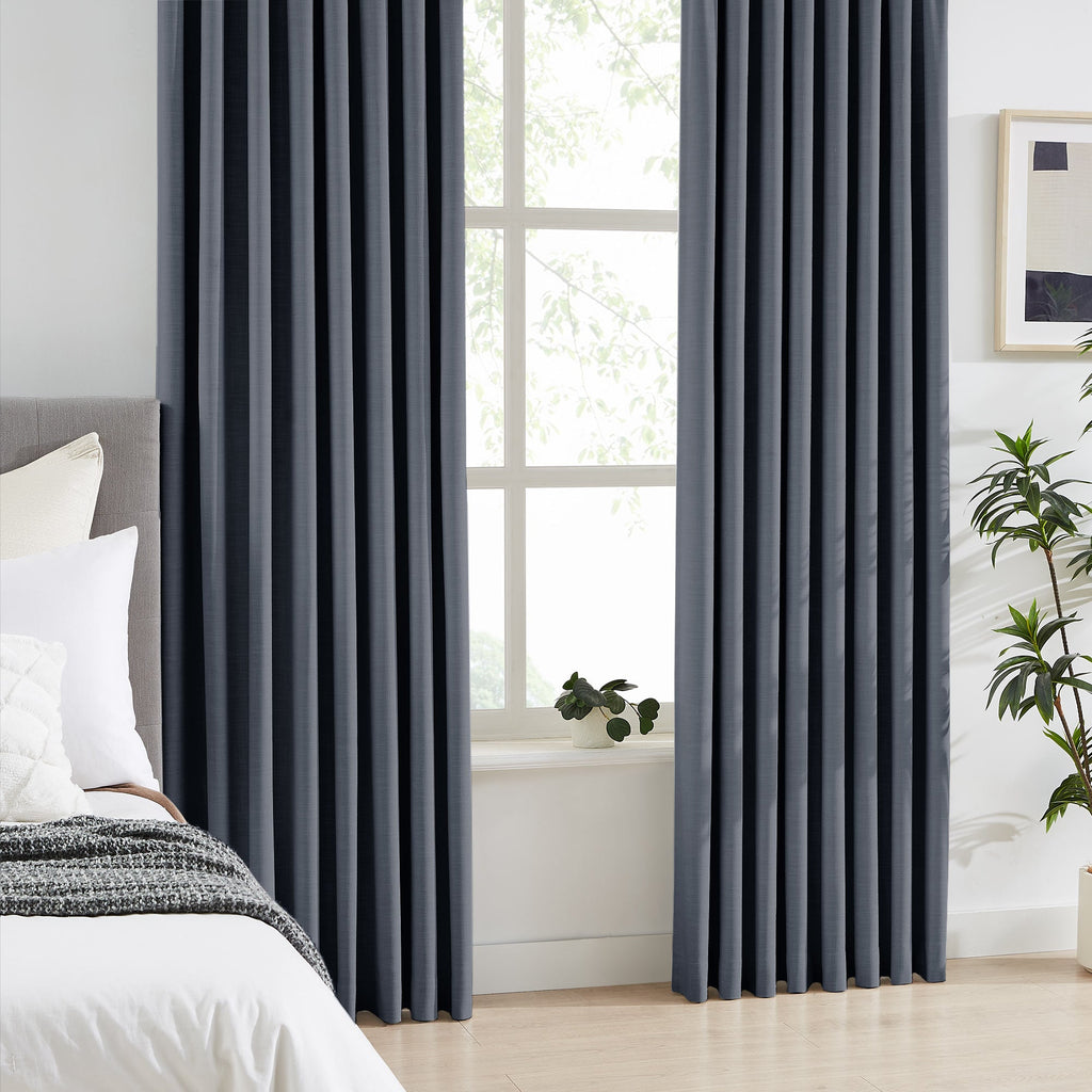 Elvonaeoly 100% White Blackout Curtains