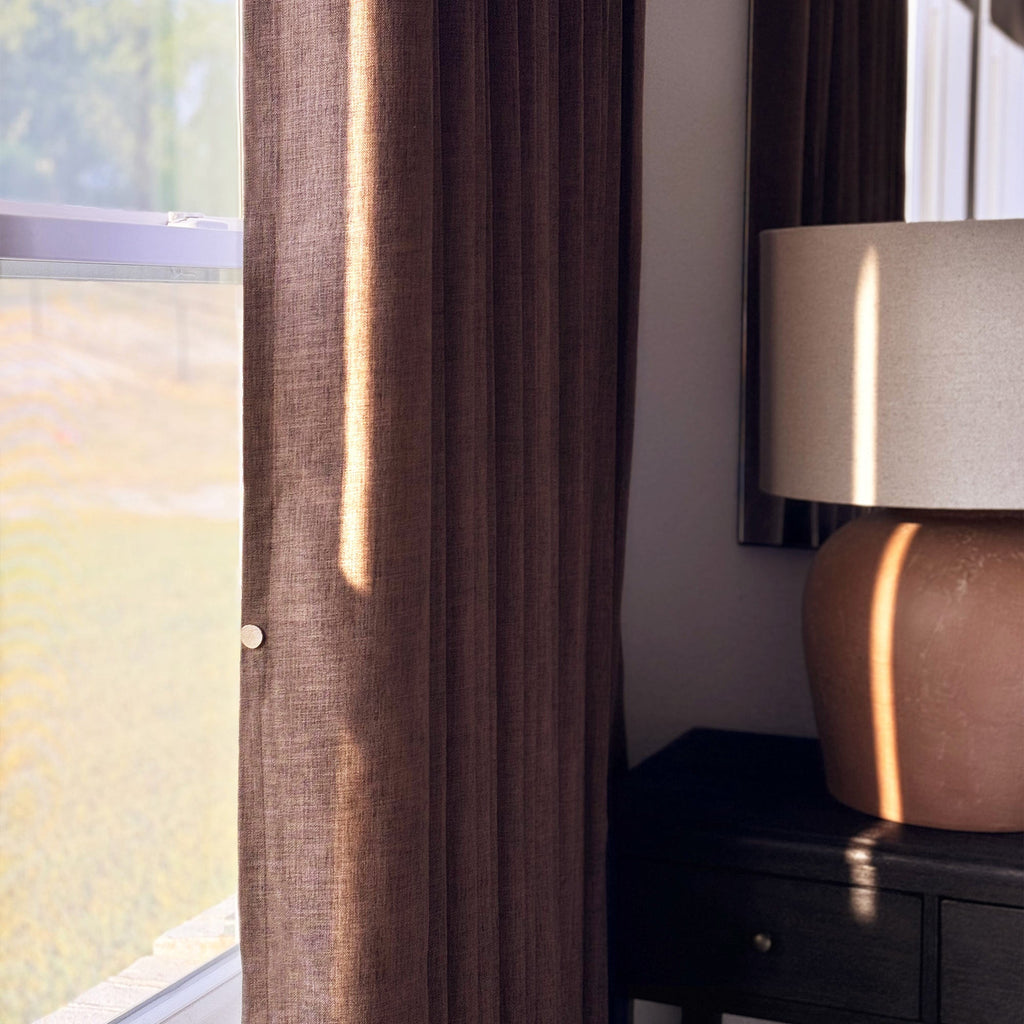 Elvonaeoly 100% White Blackout Curtains