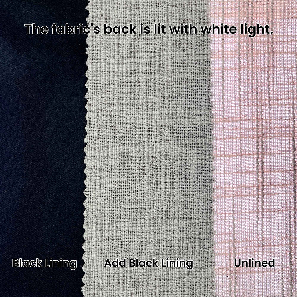 Elvonaeoly Cotton Blend Linen Look Curtains