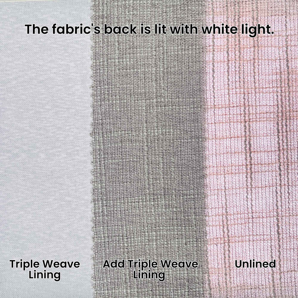 Elvonaeoly Cotton Blend Linen Look Curtains