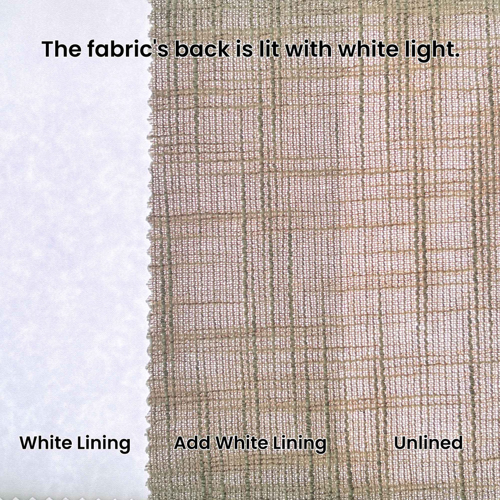 Elvonaeoly Cotton Blend Linen Look Curtains