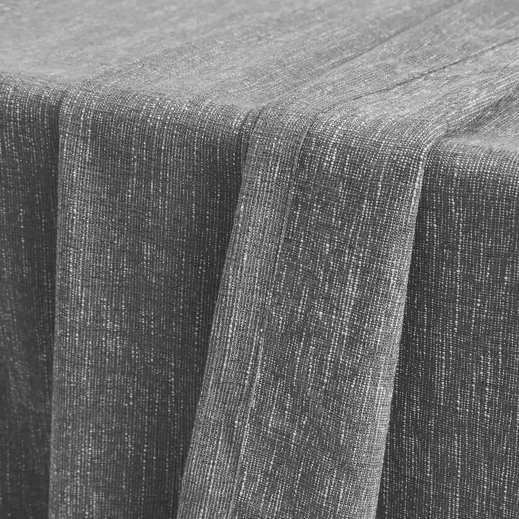 Elvonaeoly Cotton Blend Linen Look Curtains