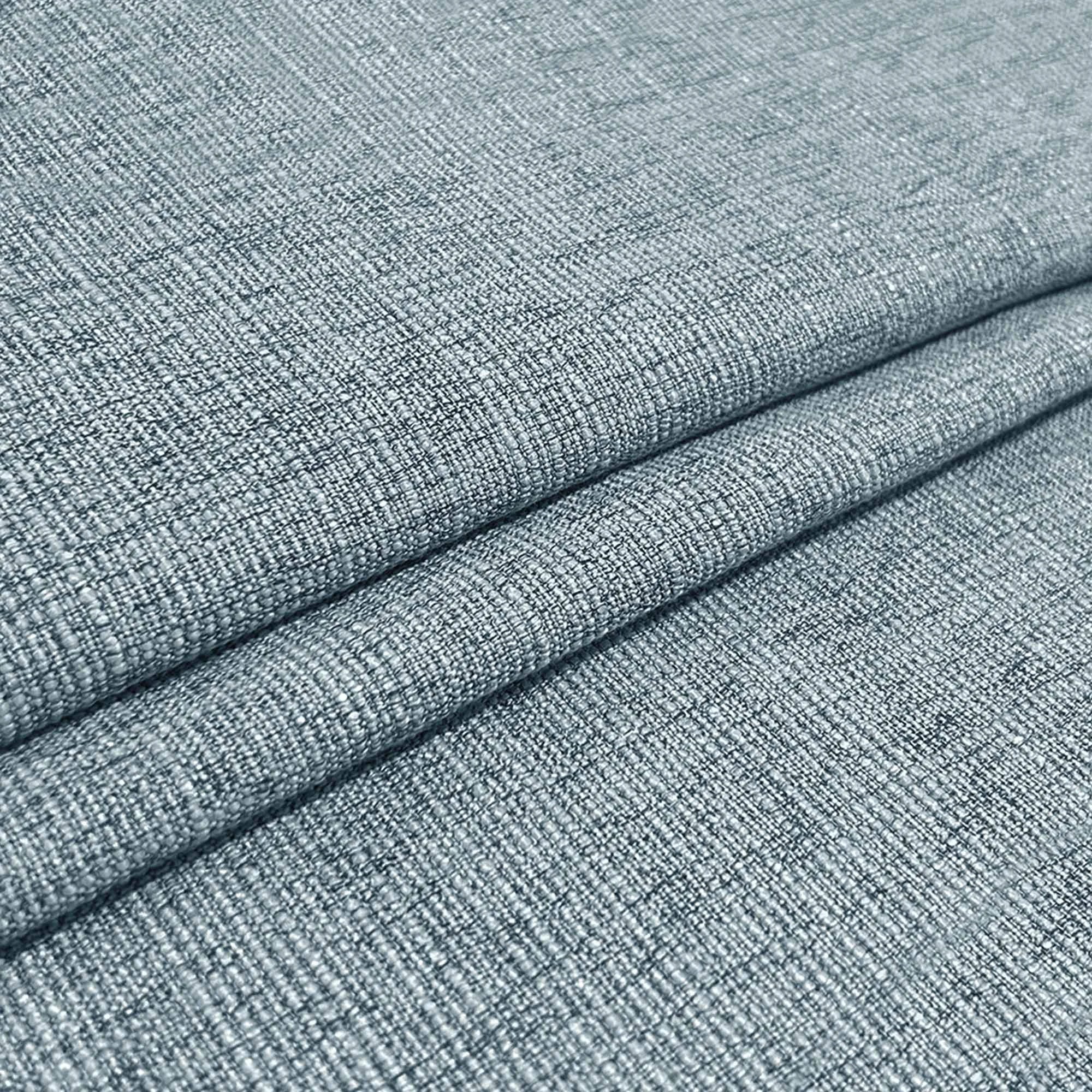 Elvonaeoly Cotton Blend Linen Look Curtains